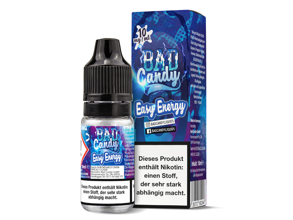 Bad Candy Liquids - Easy Energy - Nikotinsalz Liquid 10 mg/ml