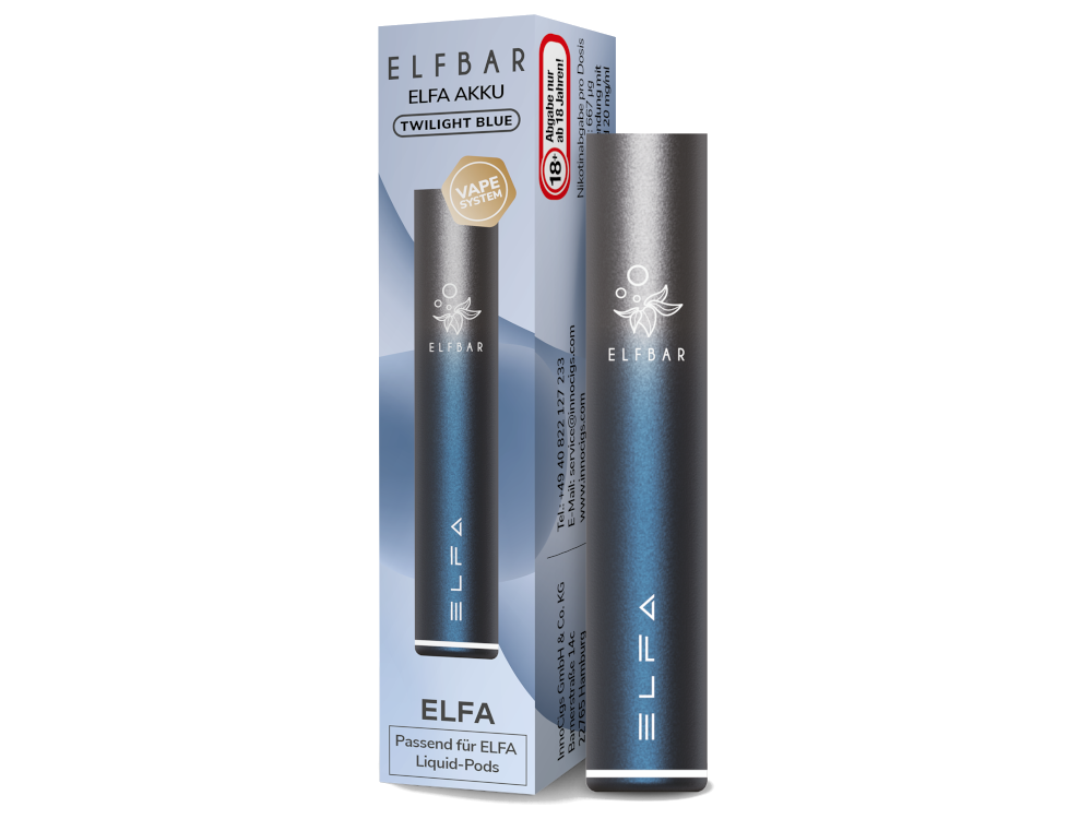 Elfbar - Elfa Akku 500 mAh blau-silber