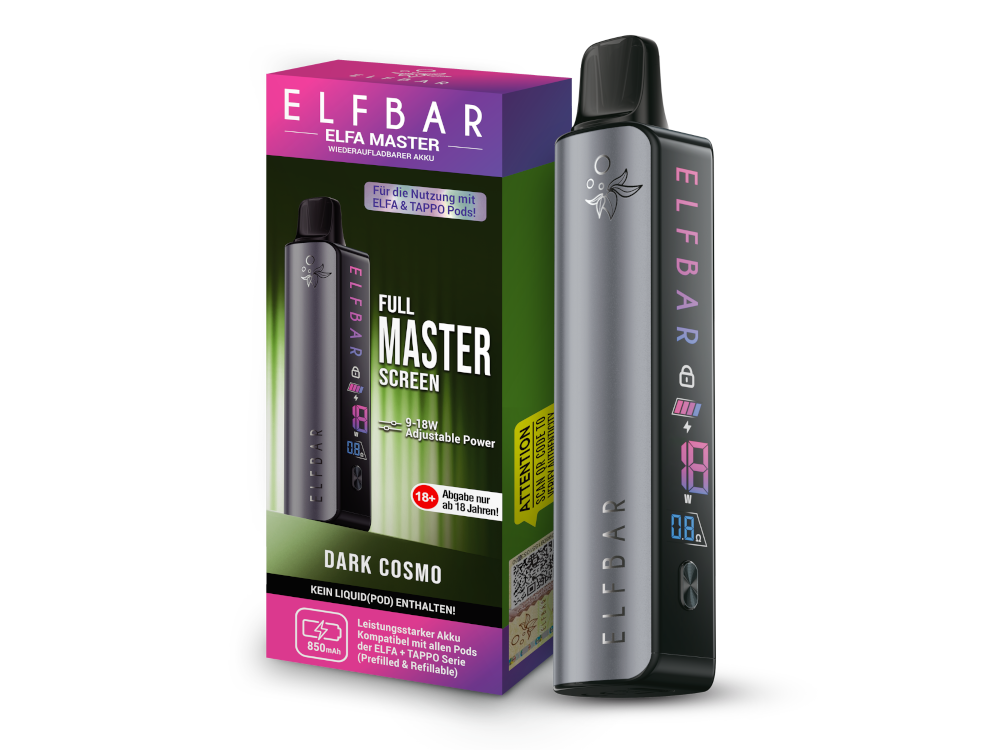 Elfbar - Elfa Master Akku 850 mAh grau