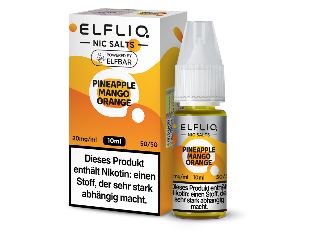 ELFLIQ - Pineapple Mango Orange - Nikotinsalz Liquid 20 mg/ml