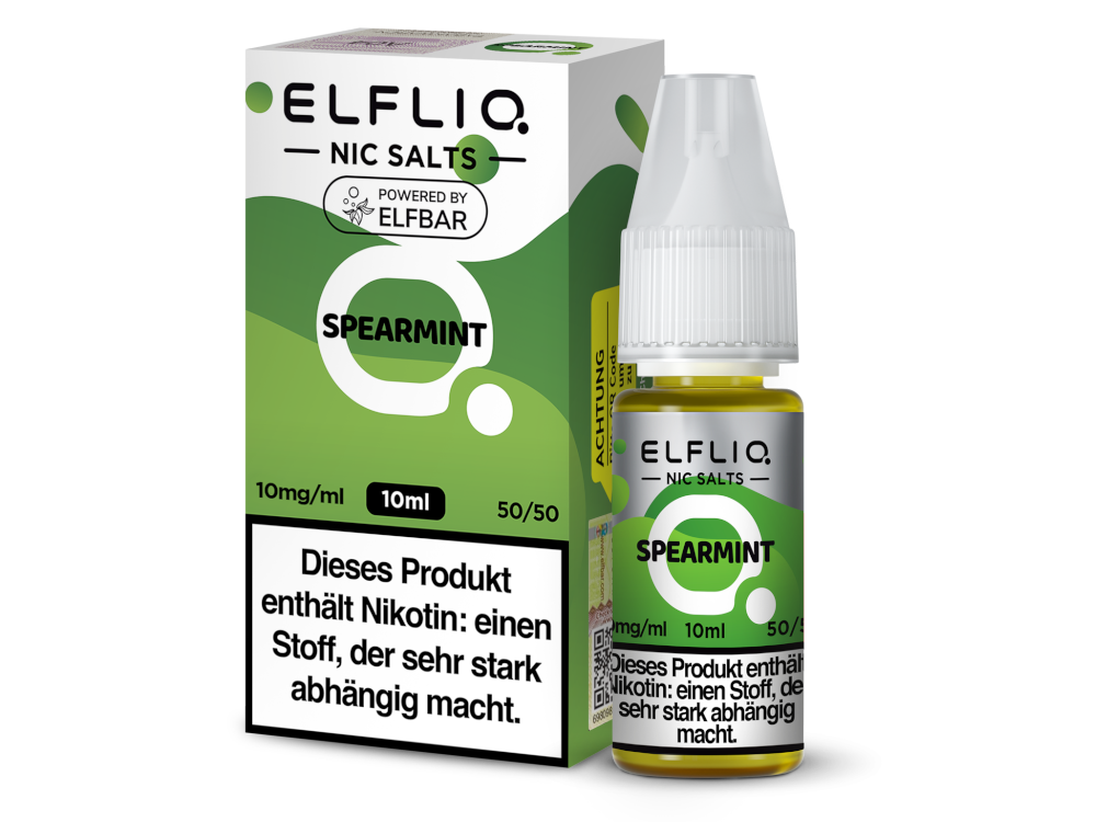 ELFLIQ - Spearmint - Nikotinsalz Liquid 10 mg/ml