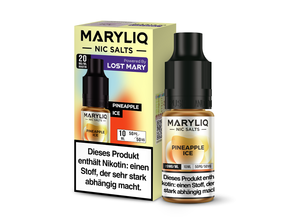 MARYLIQ - Pineapple Ice - Nikotinsalz Liquid 20 mg/ml