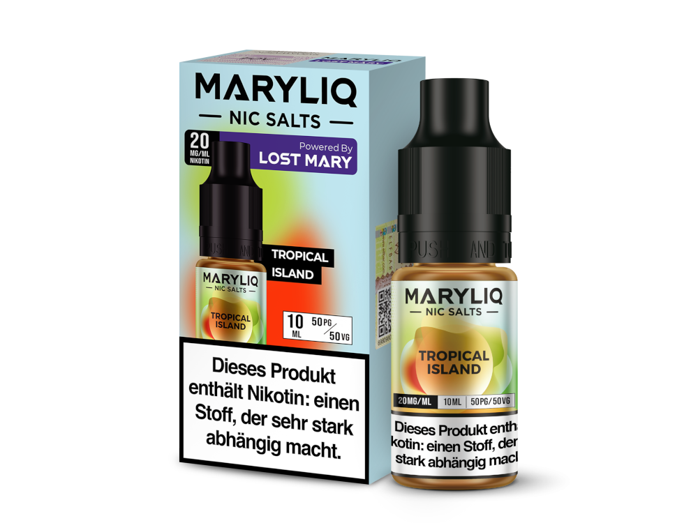 MARYLIQ - Tropical Island - Nikotinsalz Liquid 20 mg/ml