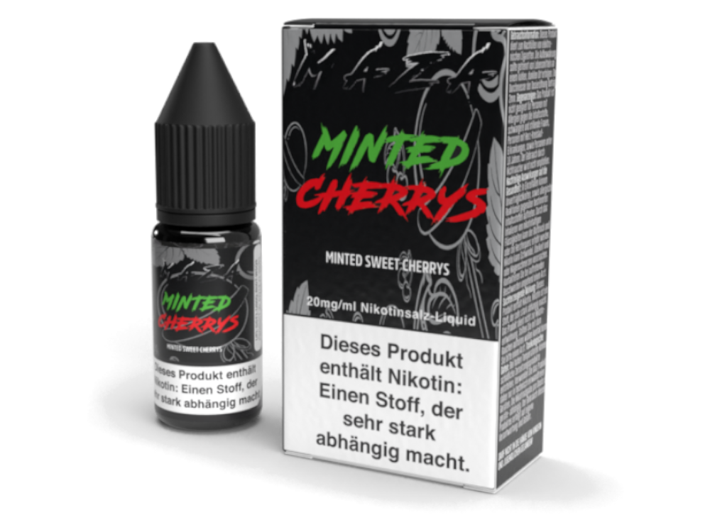 MaZa - Minted Cherrys - Nikotinsalz Liquid 20 mg/ml