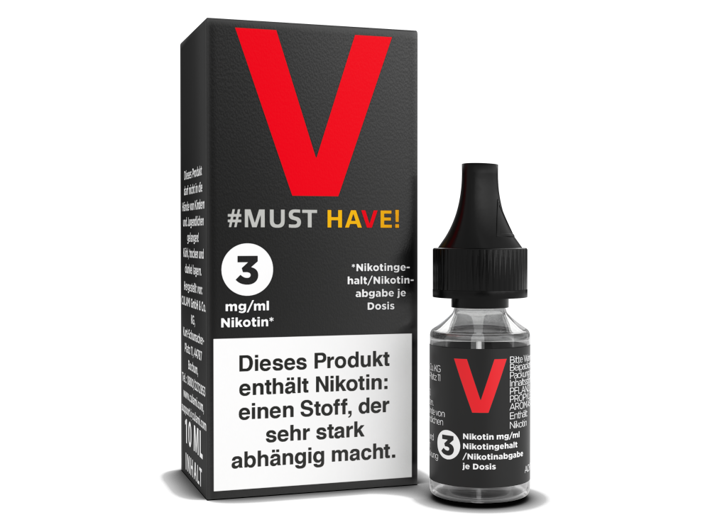 Must Have - V - E-Zigaretten Liquid 3 mg/ml
