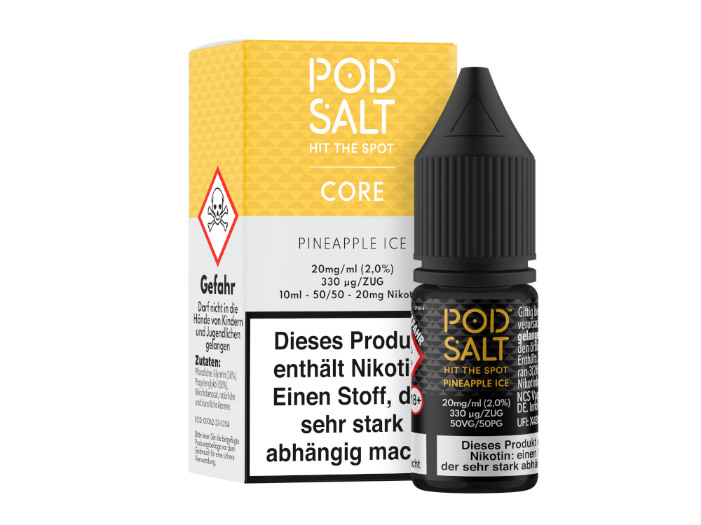 Pod Salt Core - Pineapple Ice - Nikotinsalz Liquid 20 mg/ml