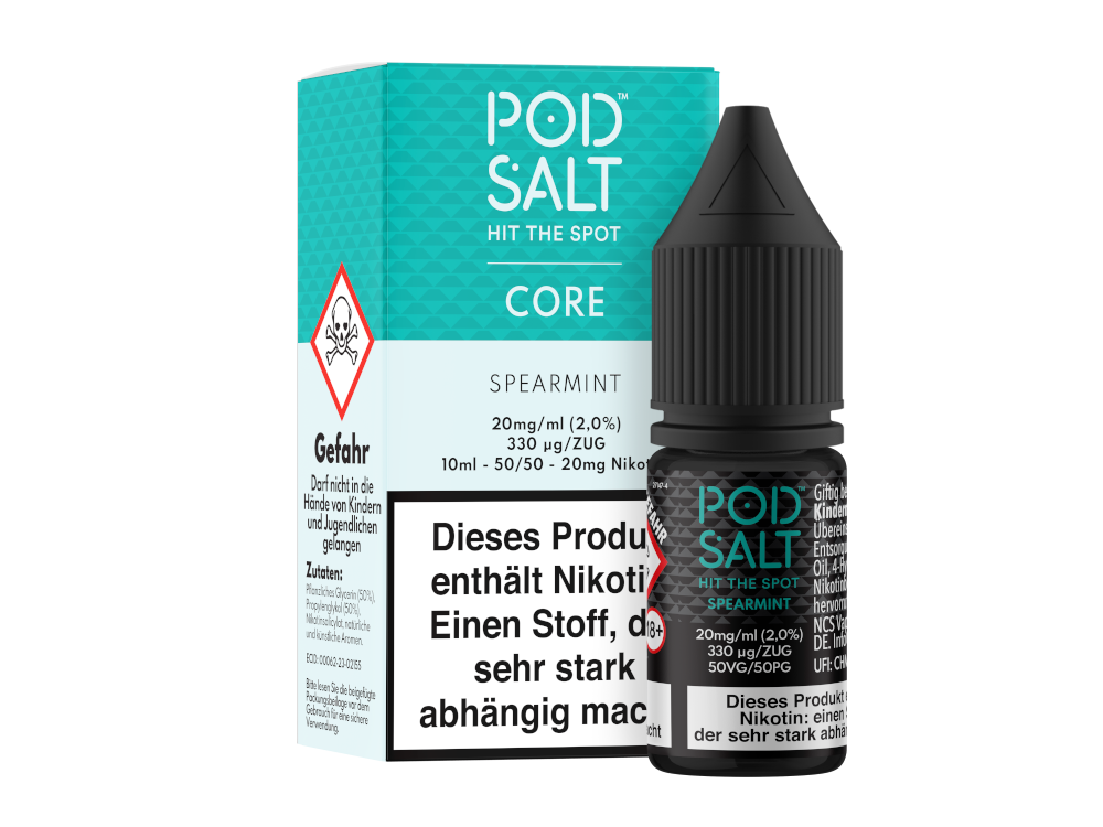 Pod Salt Core - Spearmint - Nikotinsalz Liquid 20 mg/ml