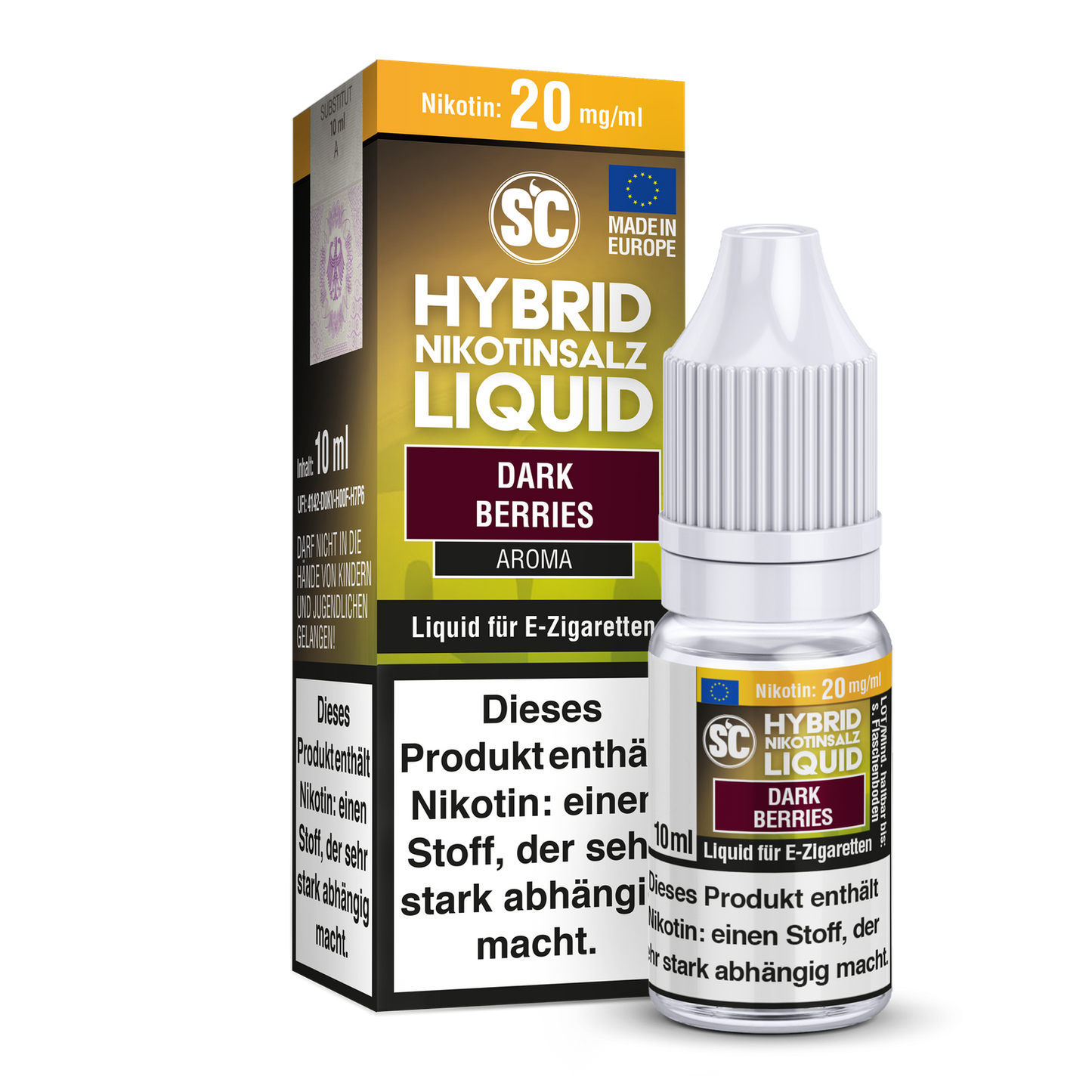 SC - Dark Berries - Hybrid Nikotinsalz Liquid 10 mg/ml