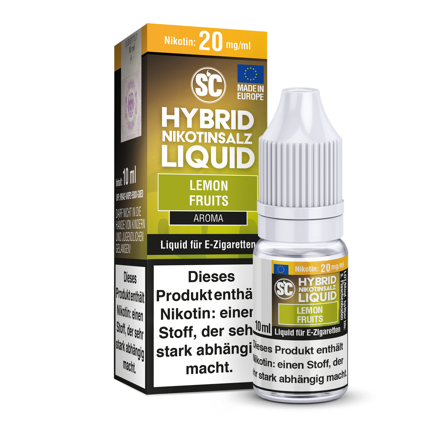 SC - Lemon Fruits - Hybrid Nikotinsalz Liquid 10 mg/ml