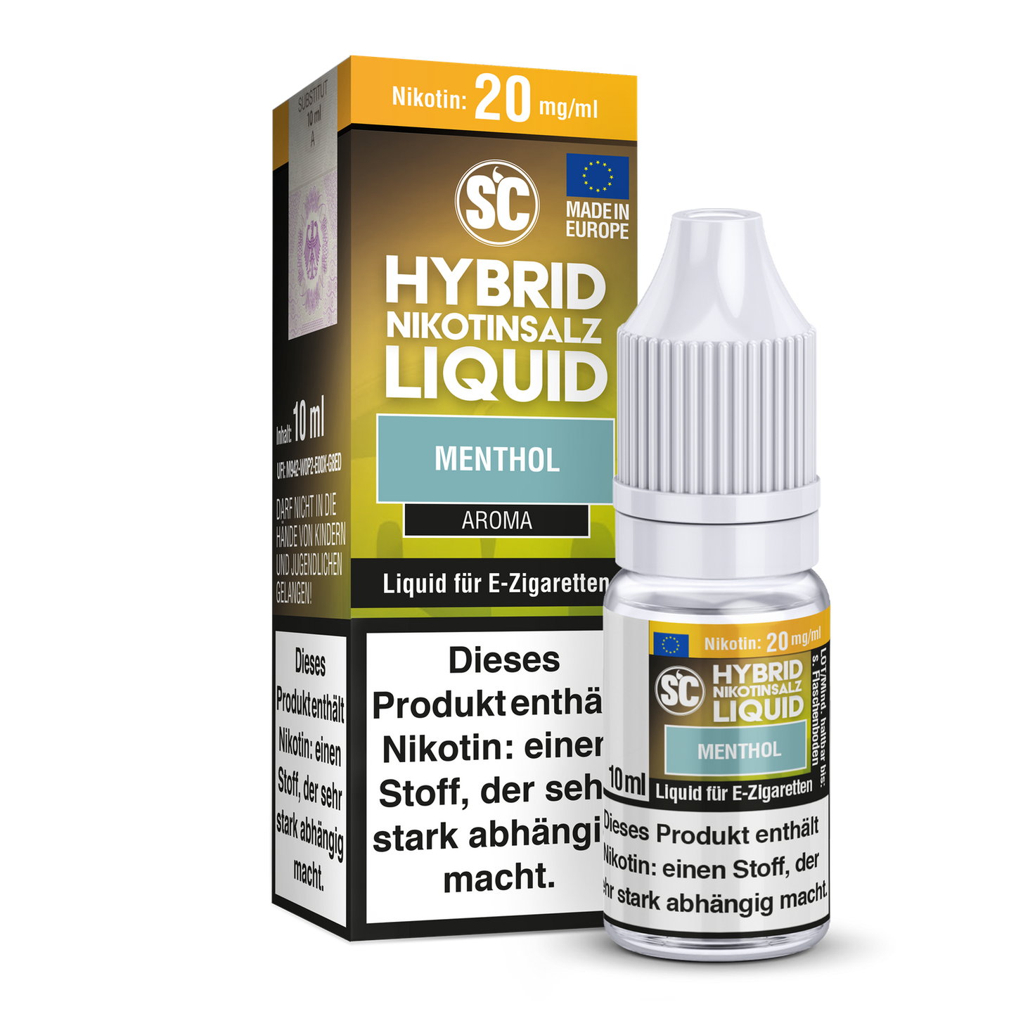 SC - Menthol - Hybrid Nikotinsalz Liquid 10 mg/ml