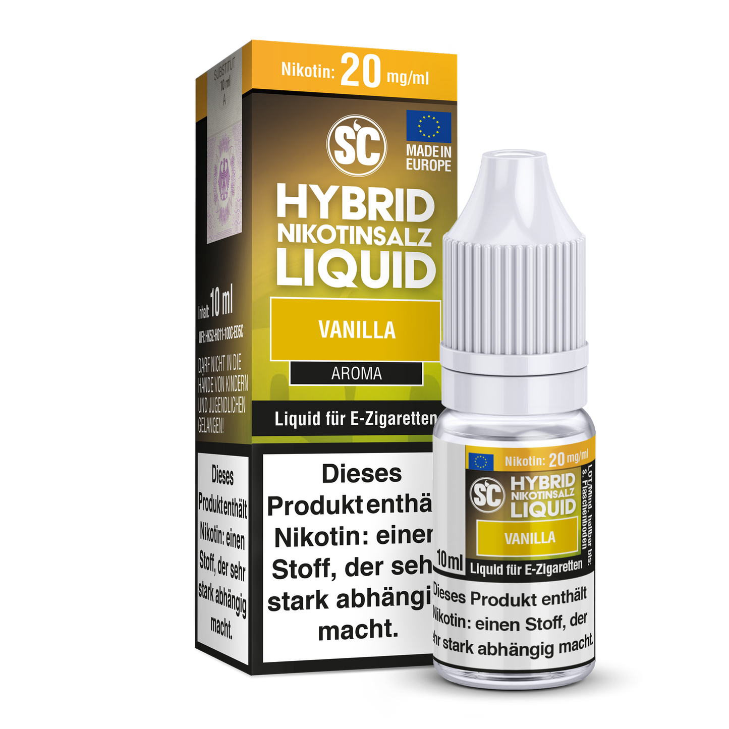 SC - Vanilla - Hybrid Nikotinsalz Liquid 20 mg/ml