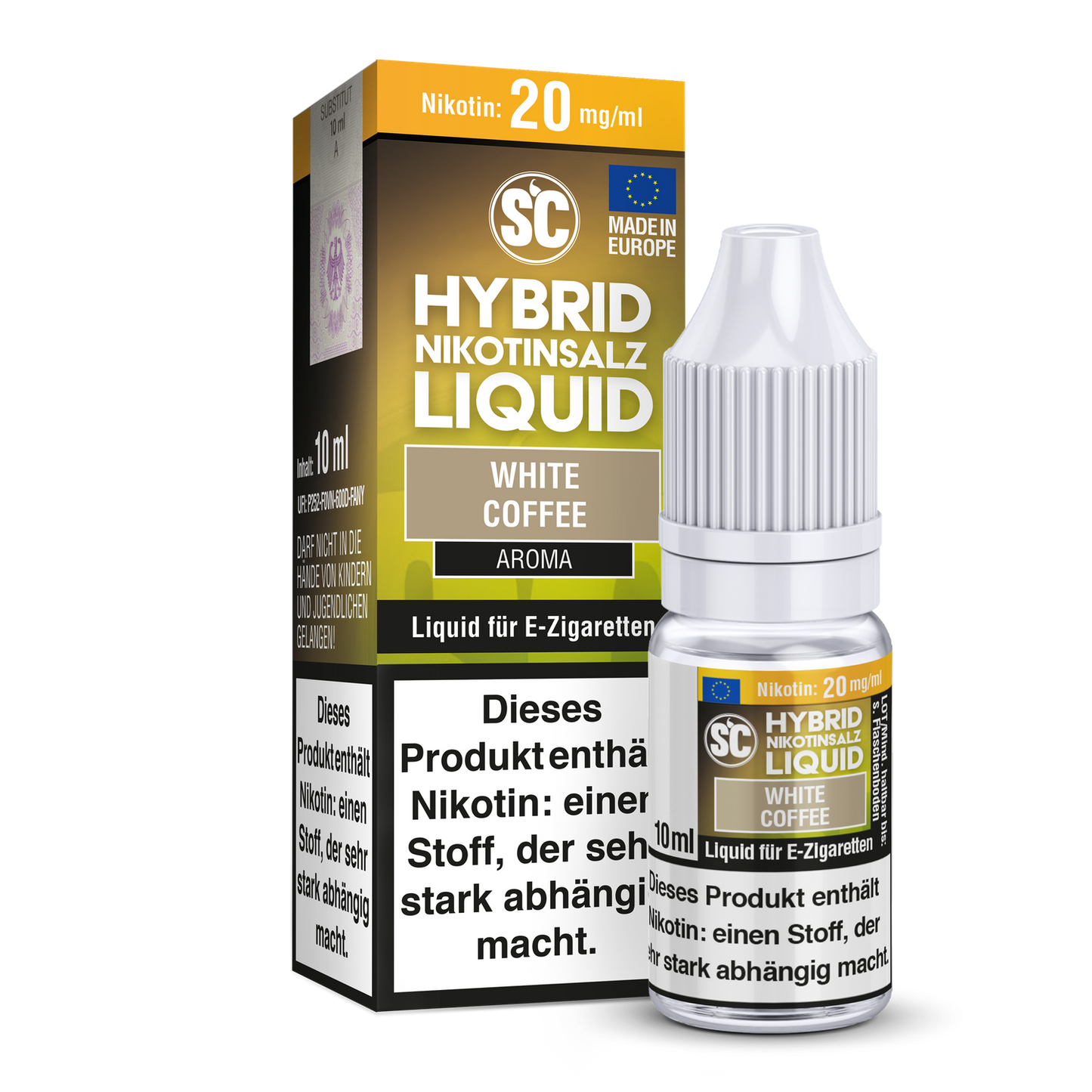 SC - White Coffee - Hybrid Nikotinsalz Liquid 5 mg/ml