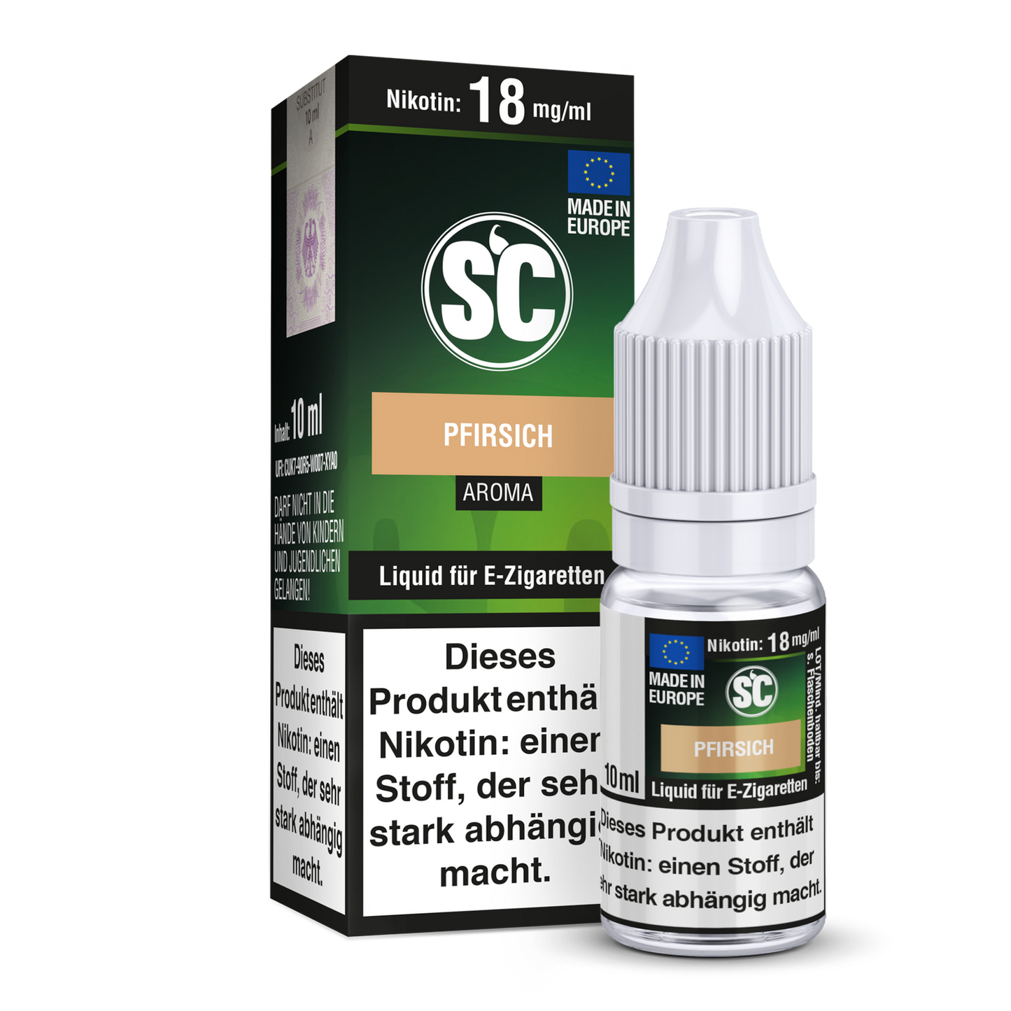 SC Liquid - Pfirsich 0 mg/ml