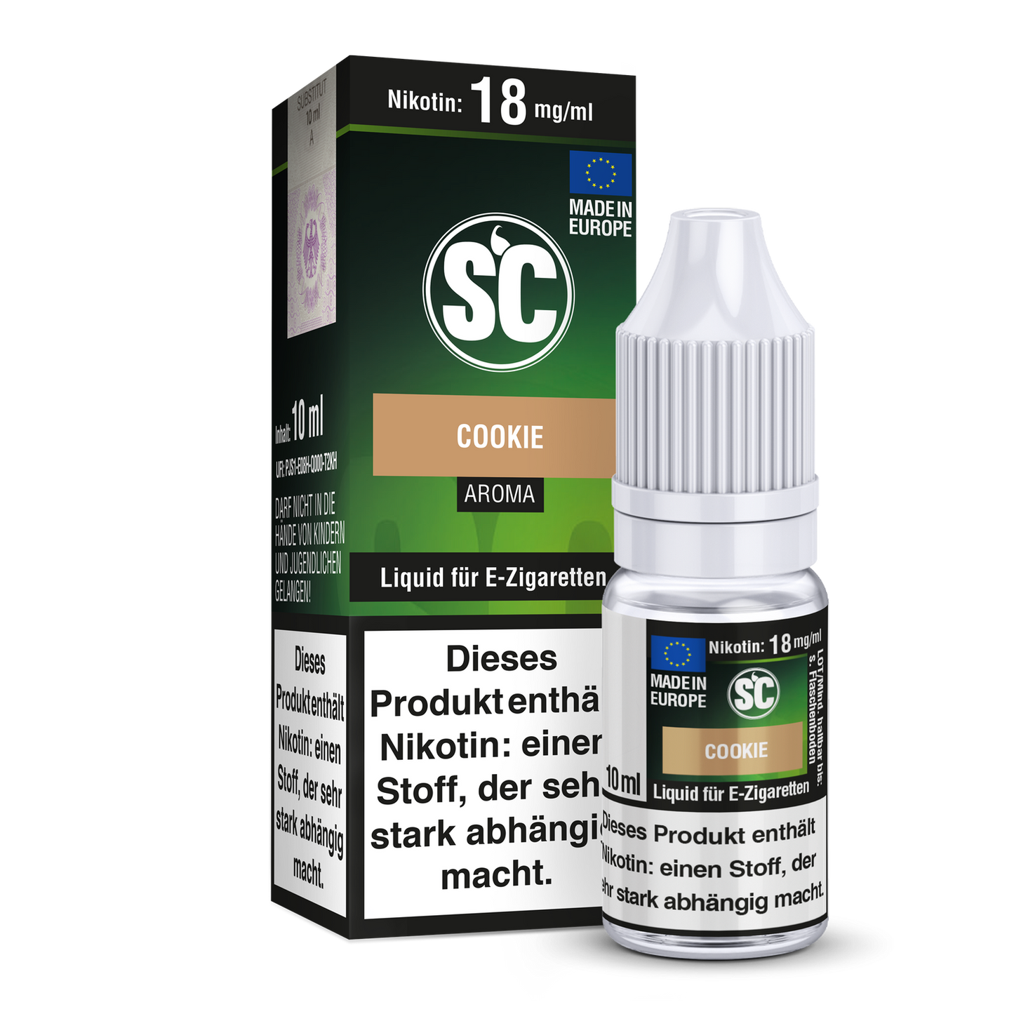 SC Liquid - Cookie 18 mg/ml