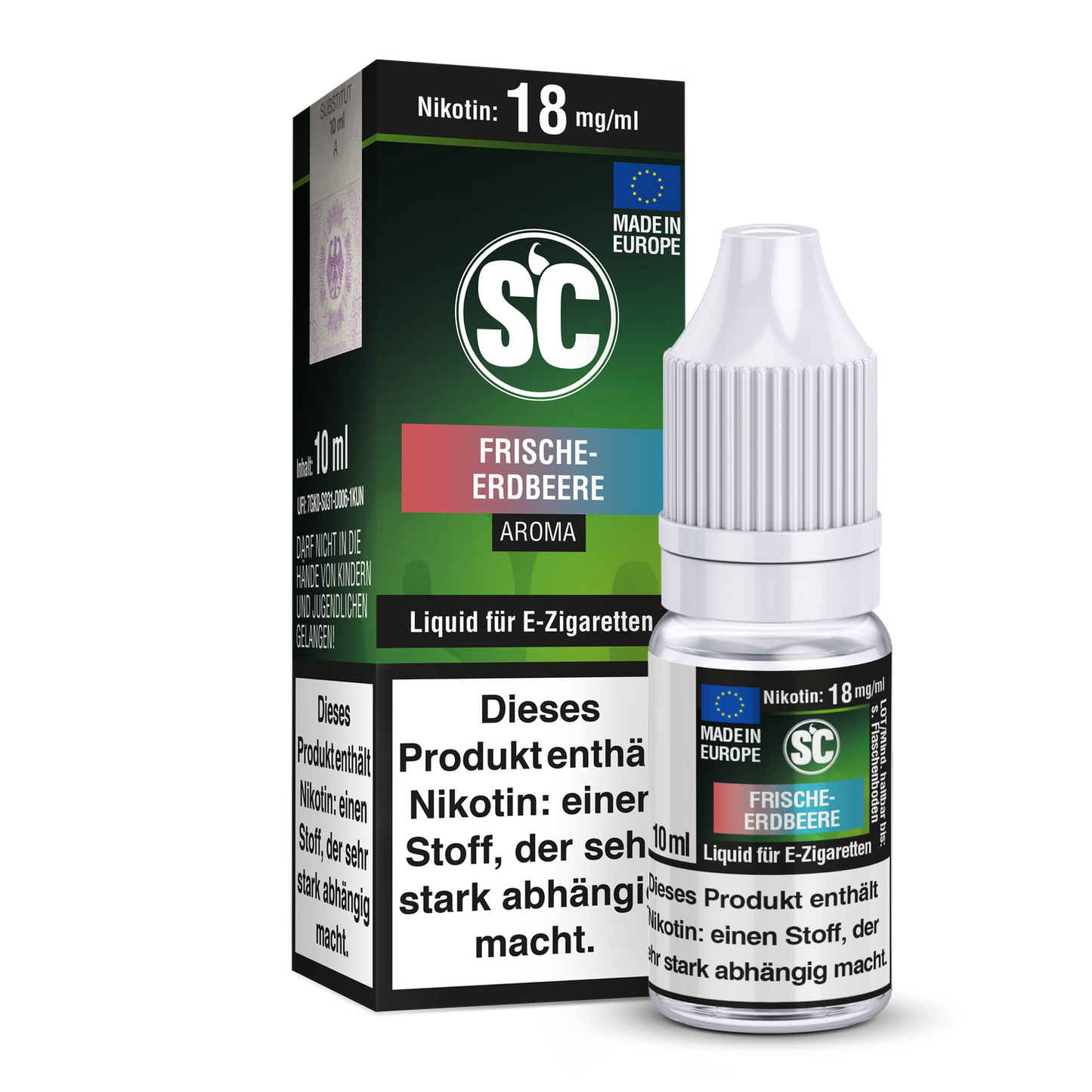 SC Liquid - Frische Erdbeere 12 mg/ml