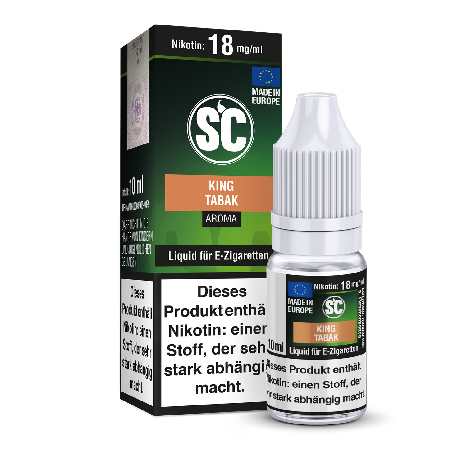 SC Liquid - King Tabak 12 mg/ml