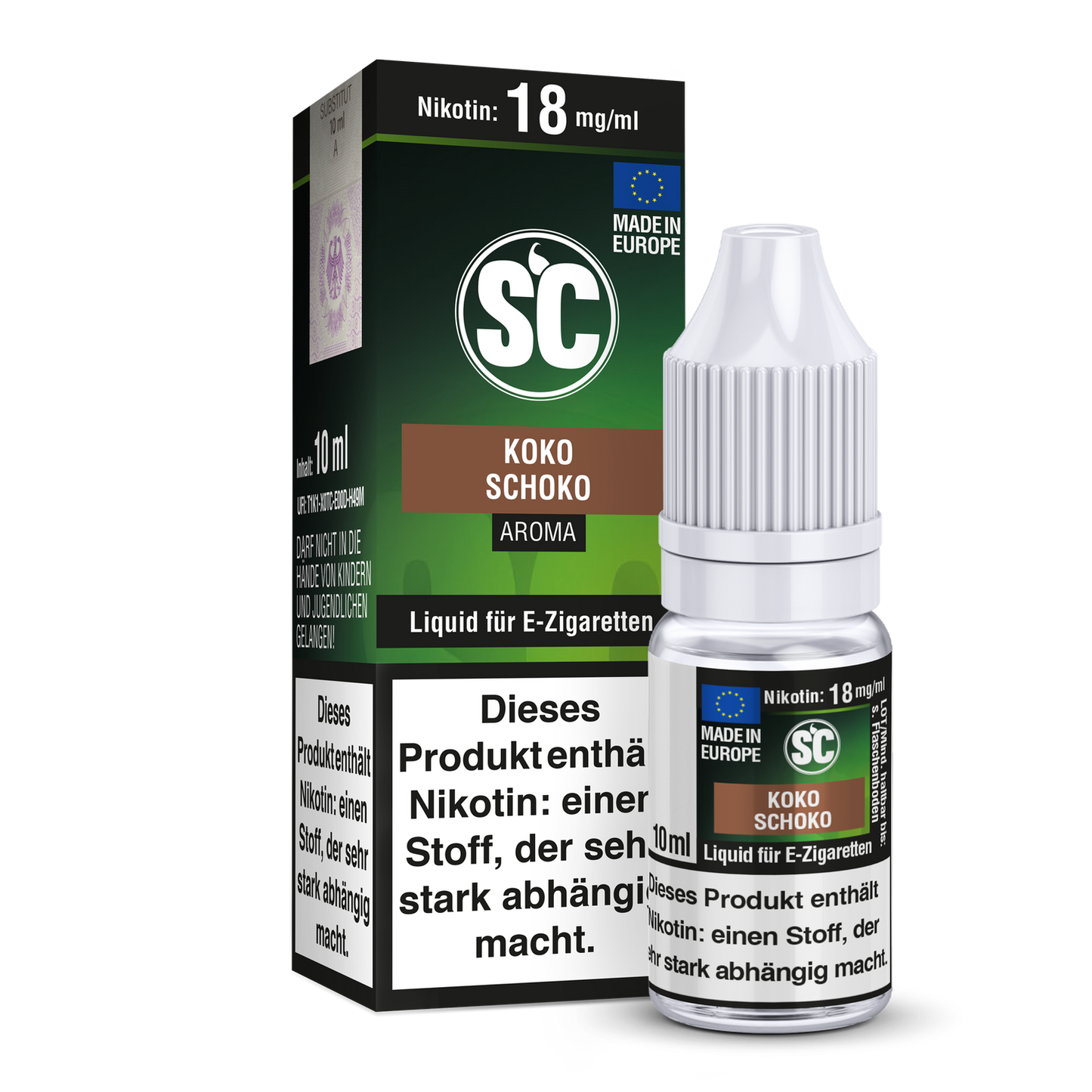 SC Liquid - Kokos Schokolade 3 mg/ml
