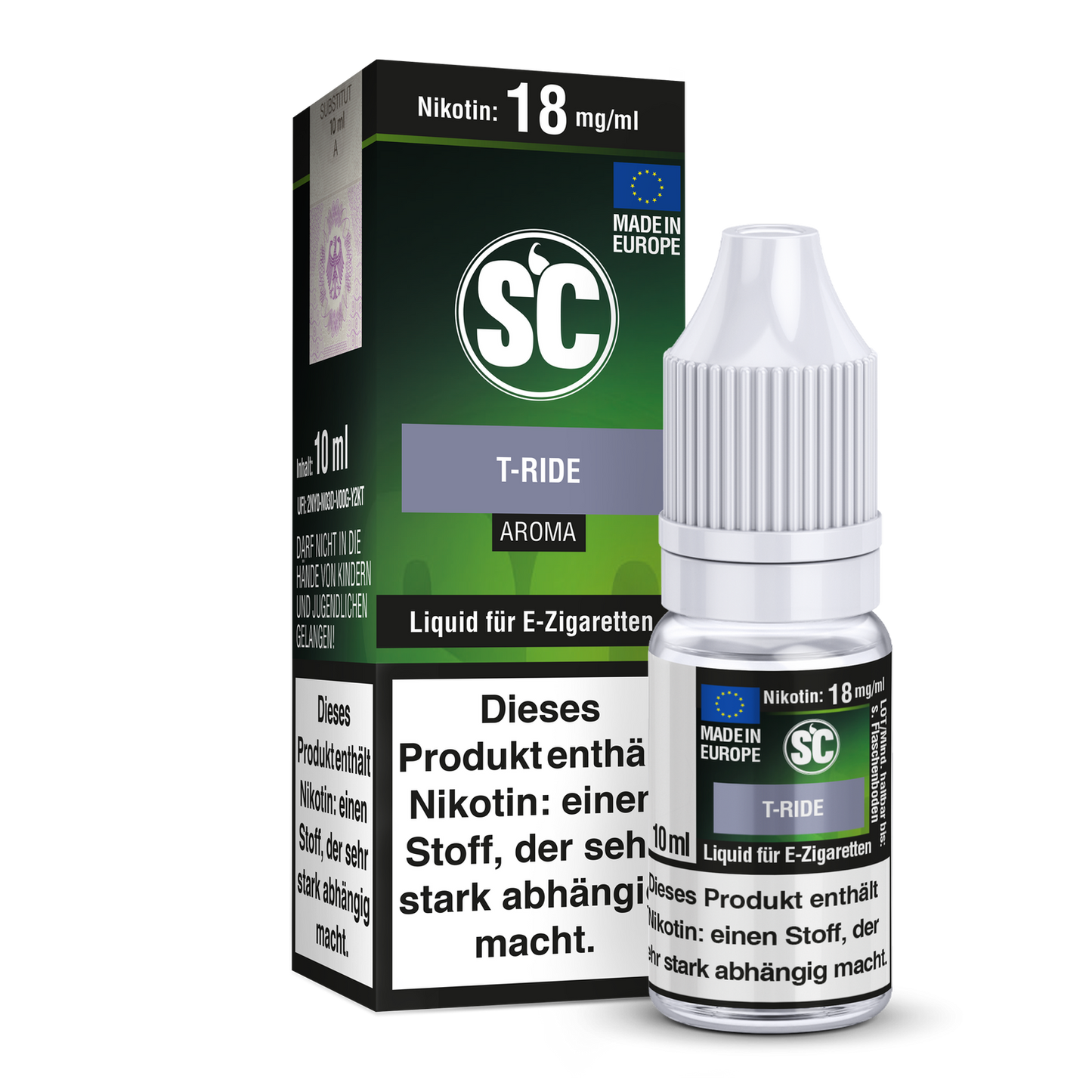 SC Liquid - T-Ride 0 mg/ml