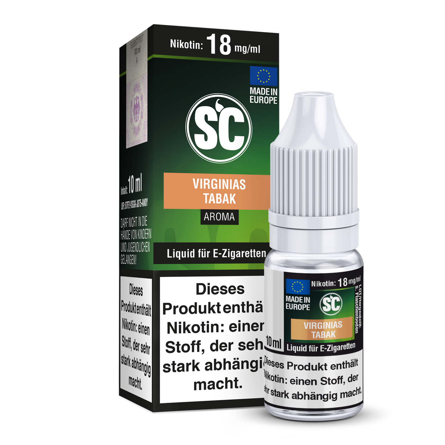 SC Liquid - Virginias Tabak 18 mg/ml