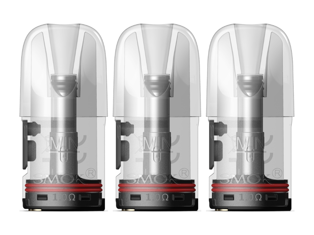 Smok - Solus 1,0 Ohm Meshed Pod transparent (3 Stück pro Packung)