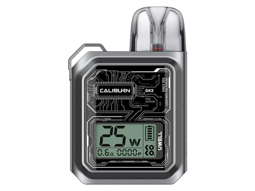 Uwell - Caliburn GK3 E-Zigaretten Set silber