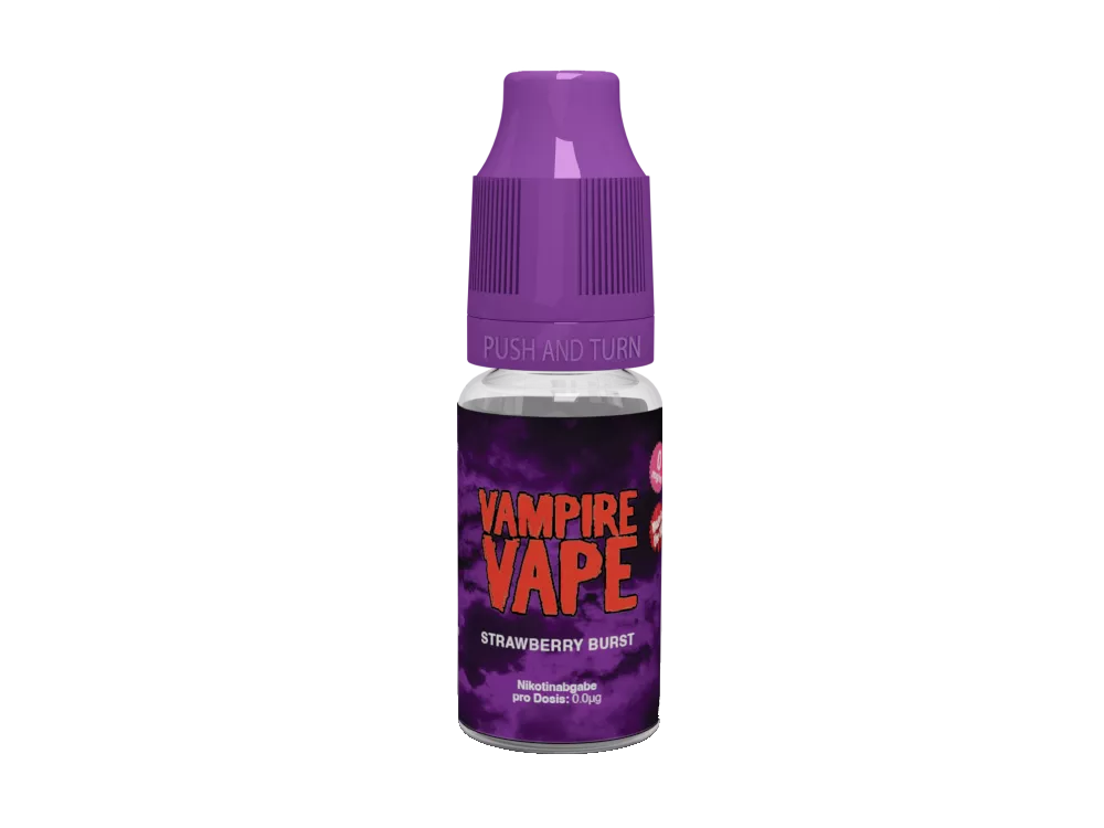 Vampire Vape - Strawberry Burst E-Zigaretten Liquid 6 mg/ml