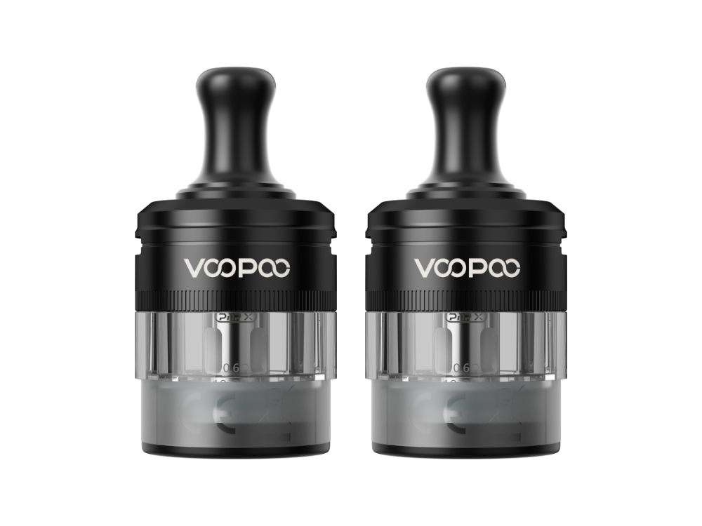 VooPoo - PnP X Cartridge MTL schwarz (2 Stück pro Packung)