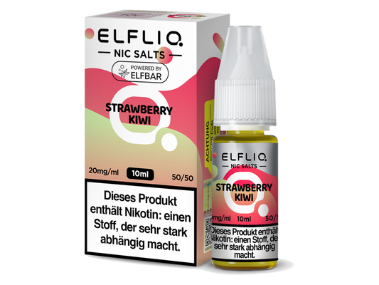 ELFLIQ - Strawberry Kiwi - Nikotinsalz Liquid 20 mg/ml