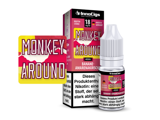 InnoCigs - Monkey Around Bananen-Amarenakirsche Aroma 18 mg/ml