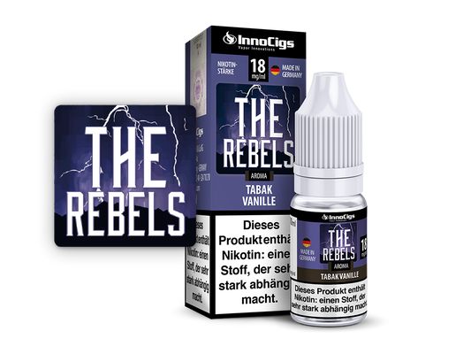 InnoCigs - The Rebels Tabak Vanille Aroma 18 mg/ml