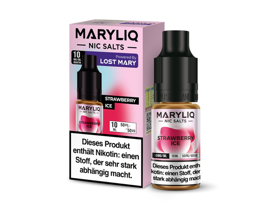 MARYLIQ - Strawberry Ice - Nikotinsalz Liquid 10 mg/ml