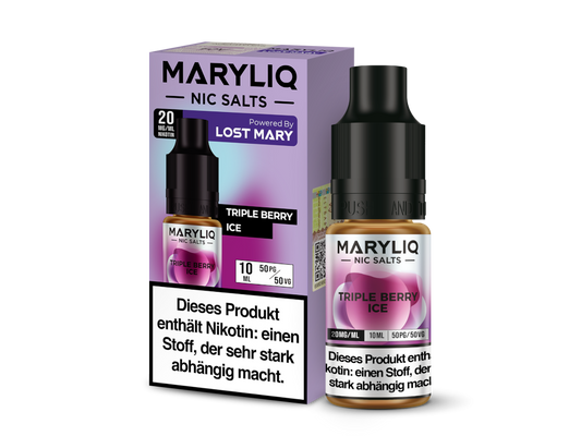 MARYLIQ - Triple Berry Ice - Nikotinsalz Liquid 20 mg/ml