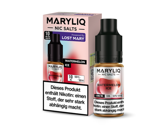 MARYLIQ - Watermelon Ice - Nikotinsalz Liquid 10 mg/ml
