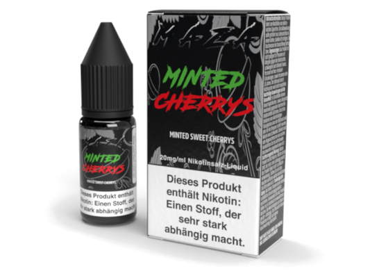 MaZa - Minted Cherrys - Nikotinsalz Liquid 20 mg/ml