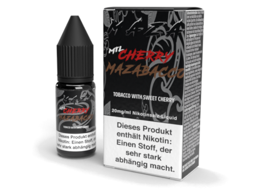 MaZa - MTL Cherry Mazabacco - Nikotinsalz Liquid 20 mg/ml