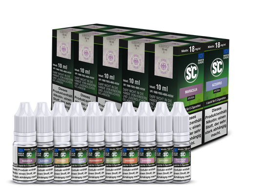 SC Liquid - Fruit Probierbox 3 mg/ml