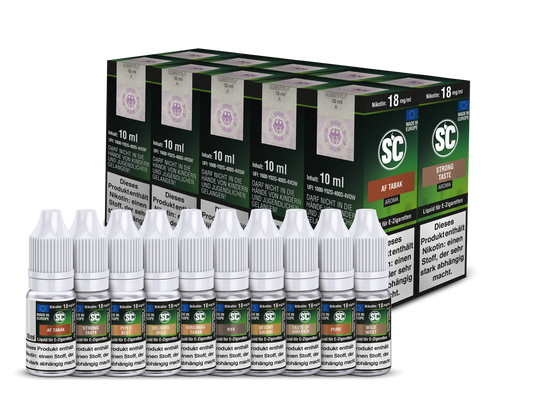 SC Liquid - Tobacco Probierbox 18 mg/ml