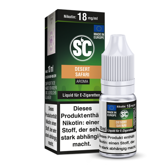 SC Liquid - Desert Safari Tabak 18 mg/ml