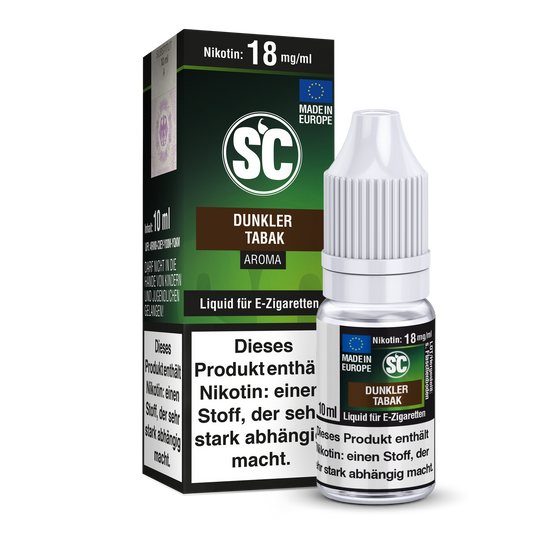 SC Liquid - Dunkler Tabak 3 mg/ml