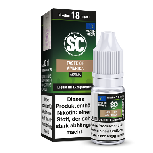 SC Liquid - Taste of America Tabak 3 mg/ml