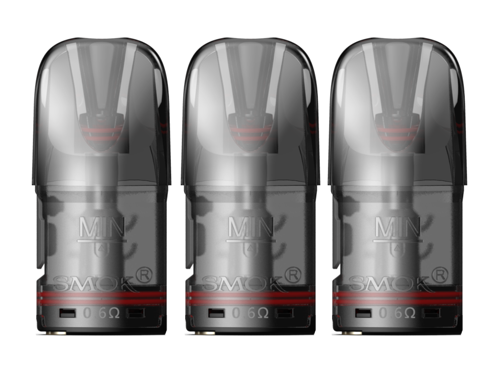Smok - Solus 0,6 Ohm Meshed Pod schwarz (3 Stück pro Packung)