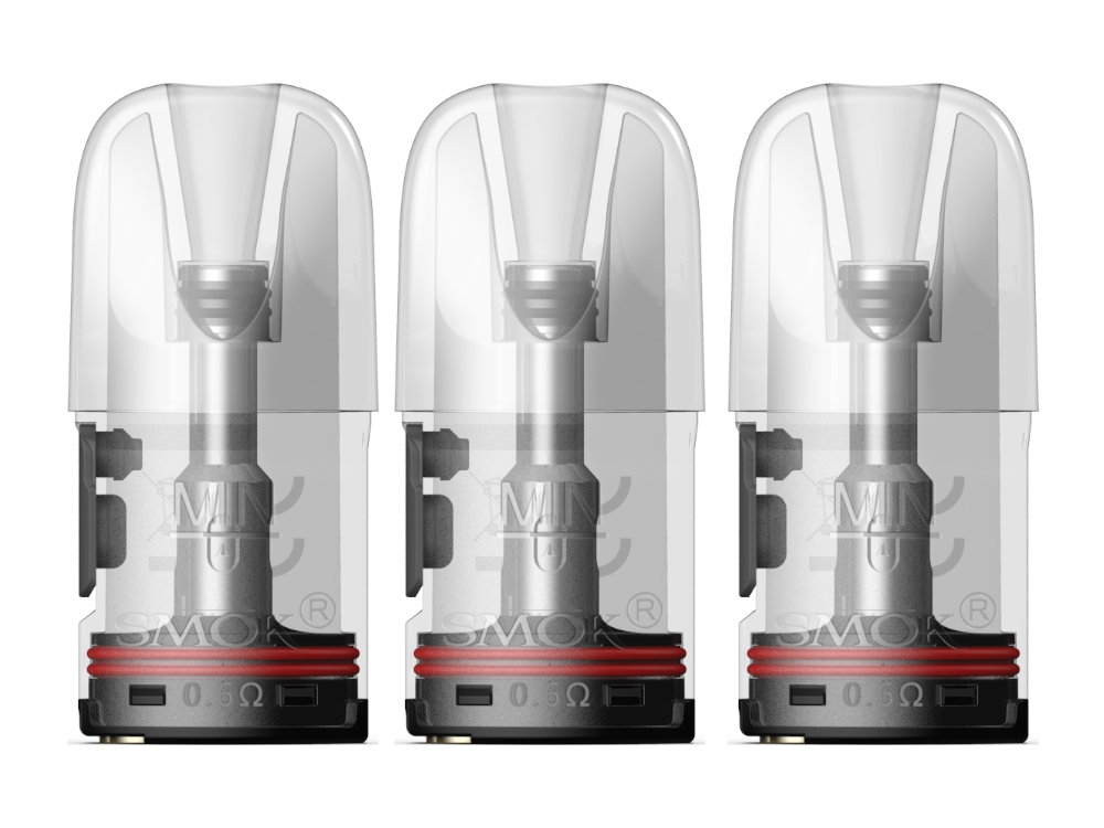 Smok - Solus 0,6 Ohm Meshed Pod transparent (3 Stück pro Packung)
