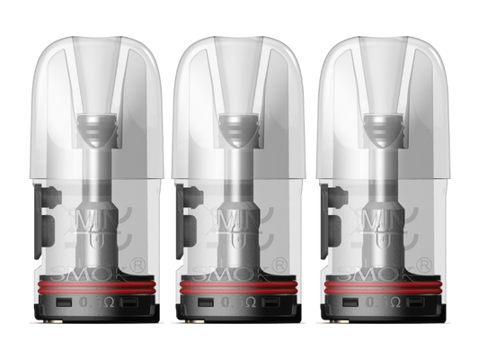 Smok - Solus 0,6 Ohm Meshed Pod transparent (3 Stück pro Packung)
