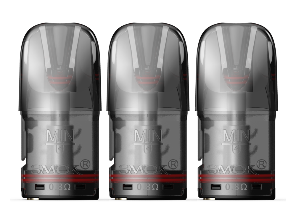 Smok - Solus 0,8 Ohm Meshed Pod schwarz (3 Stück pro Packung)