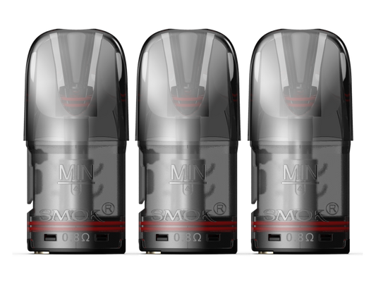 Smok - Solus 0,8 Ohm Meshed Pod schwarz (3 Stück pro Packung)