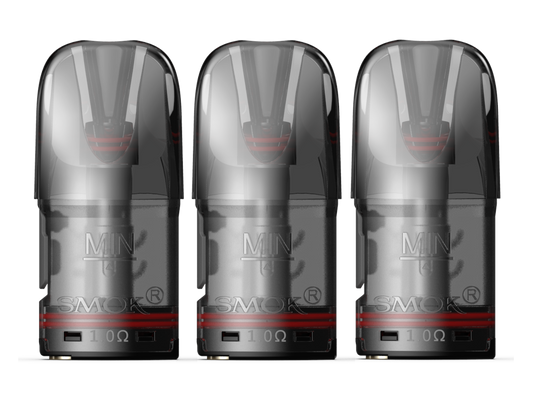 Smok - Solus 1,0 Ohm Meshed Pod schwarz (3 Stück pro Packung)