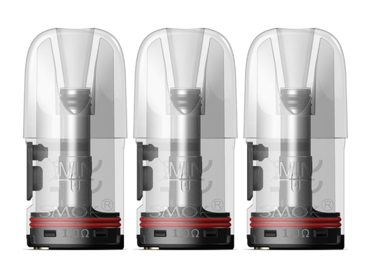 Smok - Solus 1,0 Ohm Meshed Pod transparent (3 Stück pro Packung)
